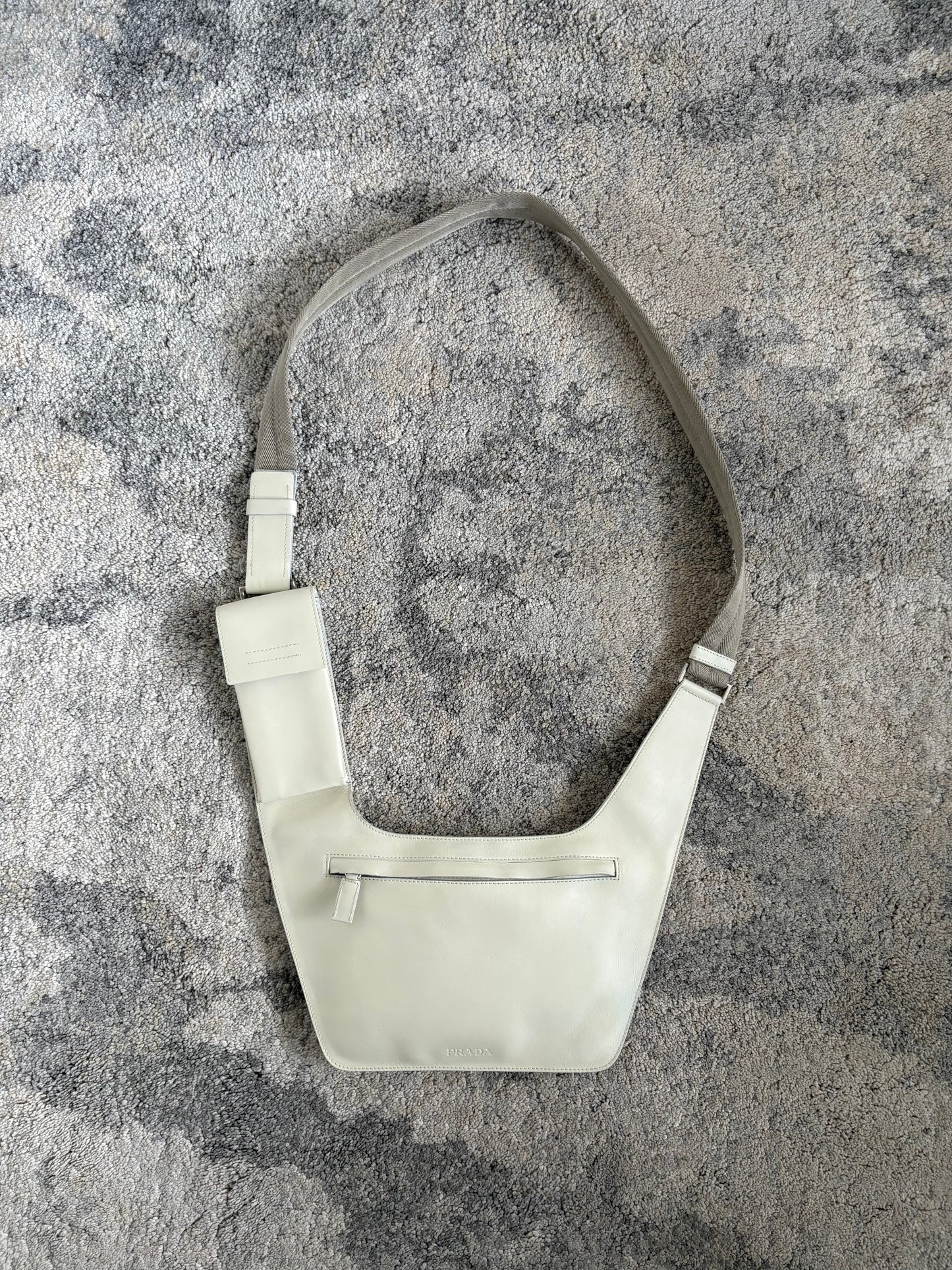 Prada SS1999 leather crossbody bag