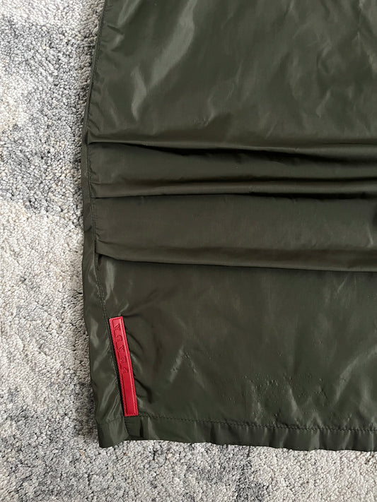 Prada 1999 light nylon skirt