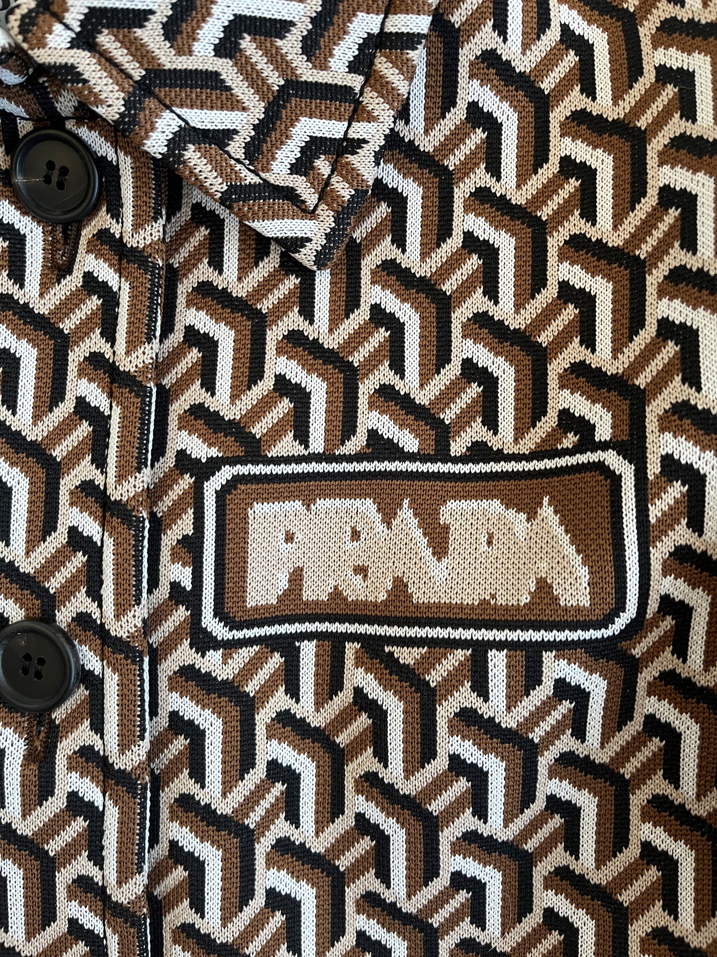 Prada FW2018 jacquard jacket