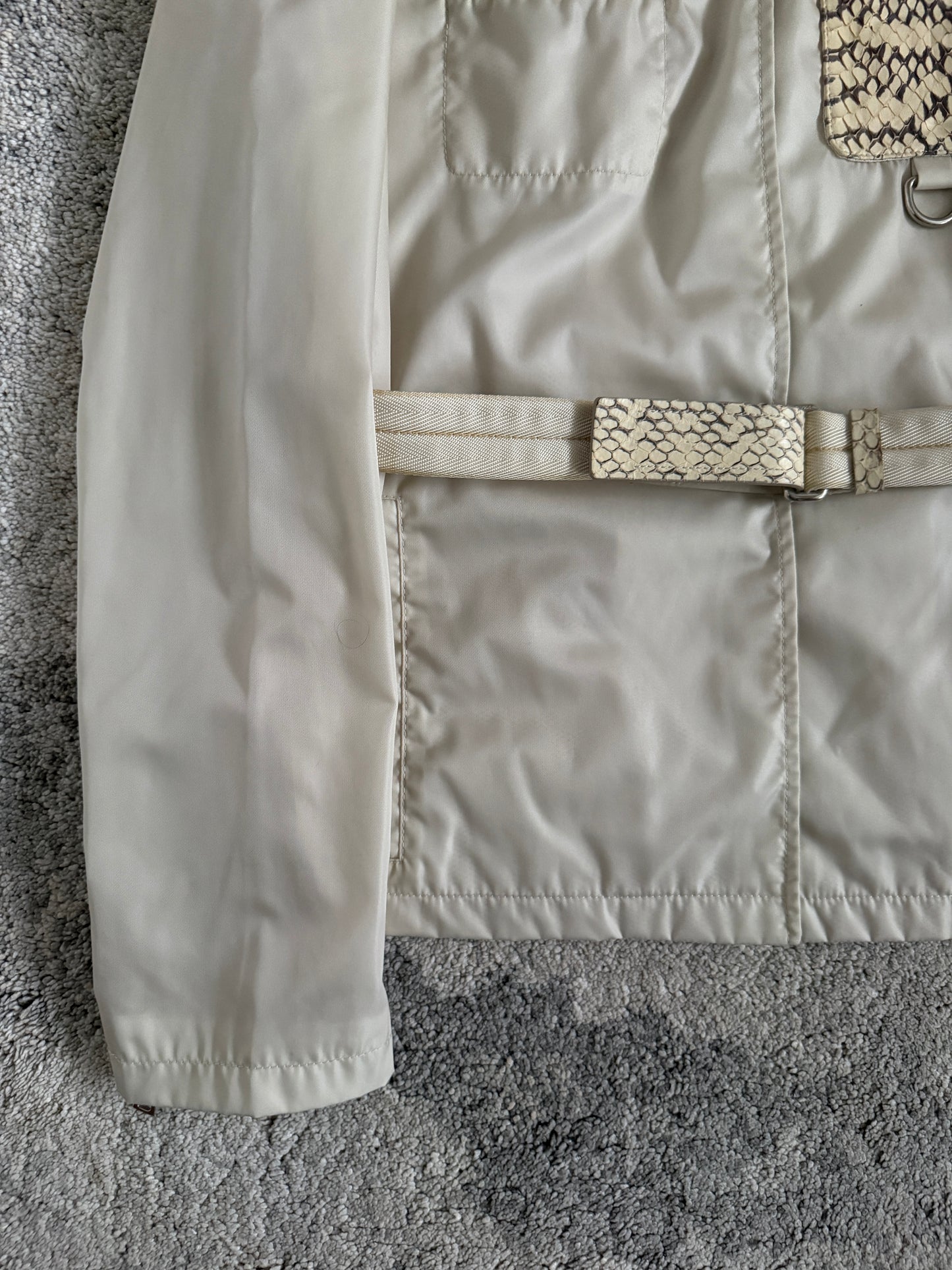 Prada 1990’s python leather & nylon set