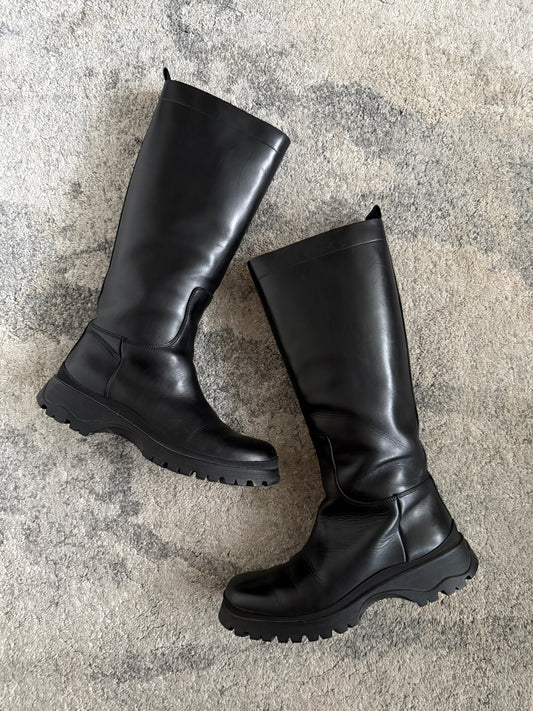 Prada FW2003 combats boots