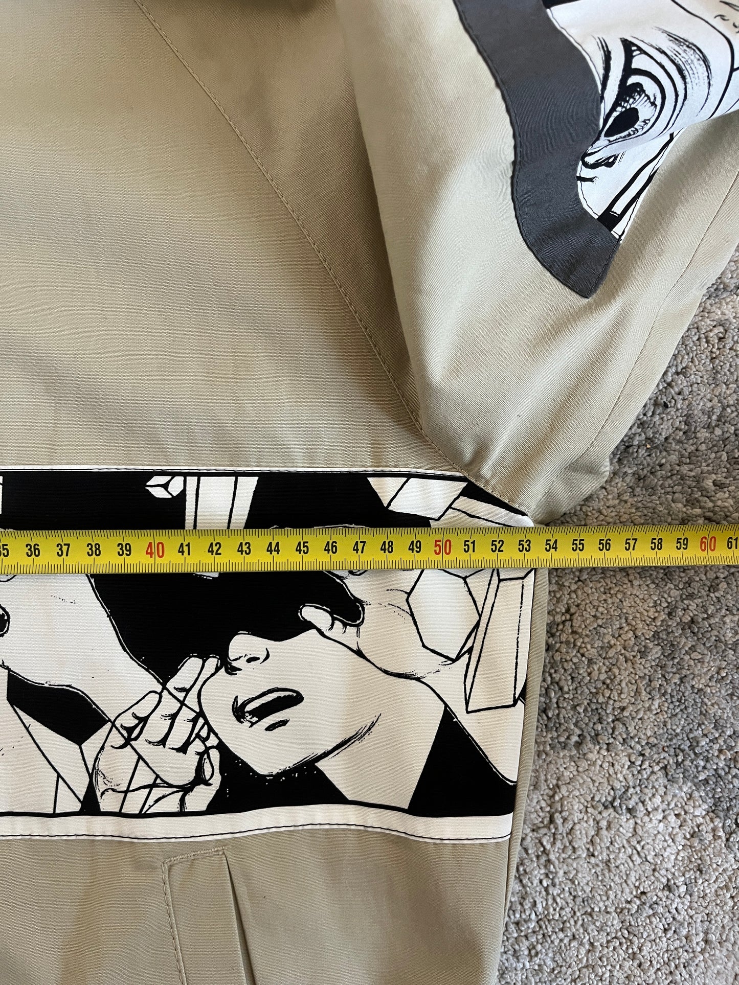 Prada SS2018 comics cotton jacket
