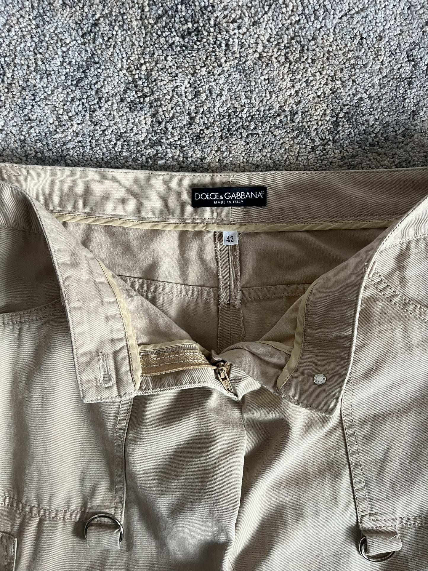 Dolce & Gabbana SS2003 SEX bondage pants