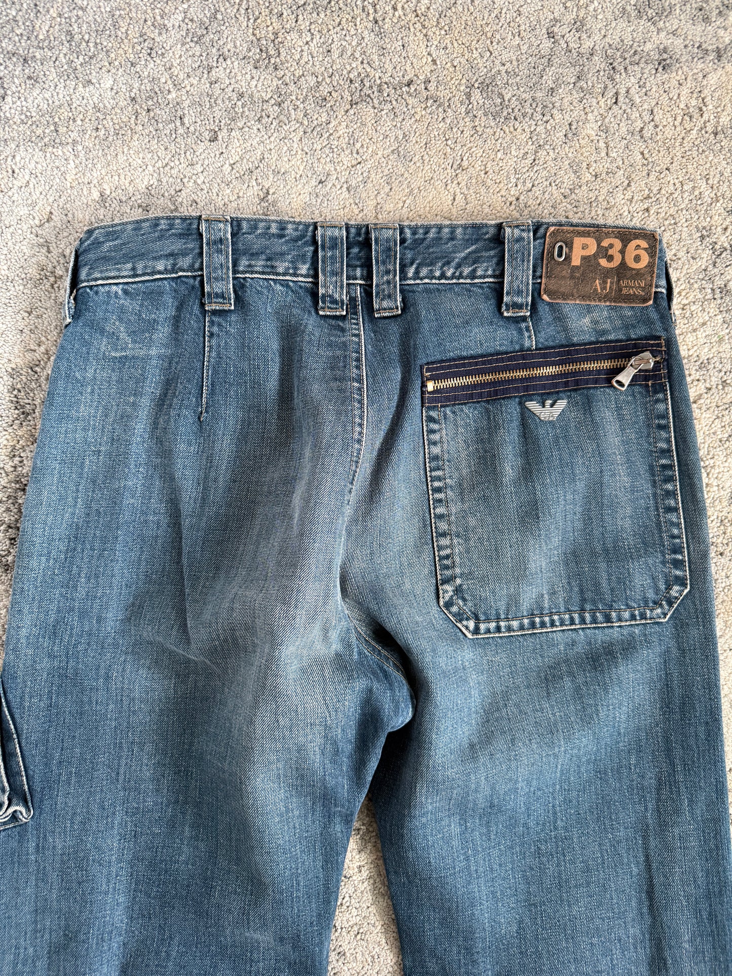 Armani jeans 2000’s bondage jeans