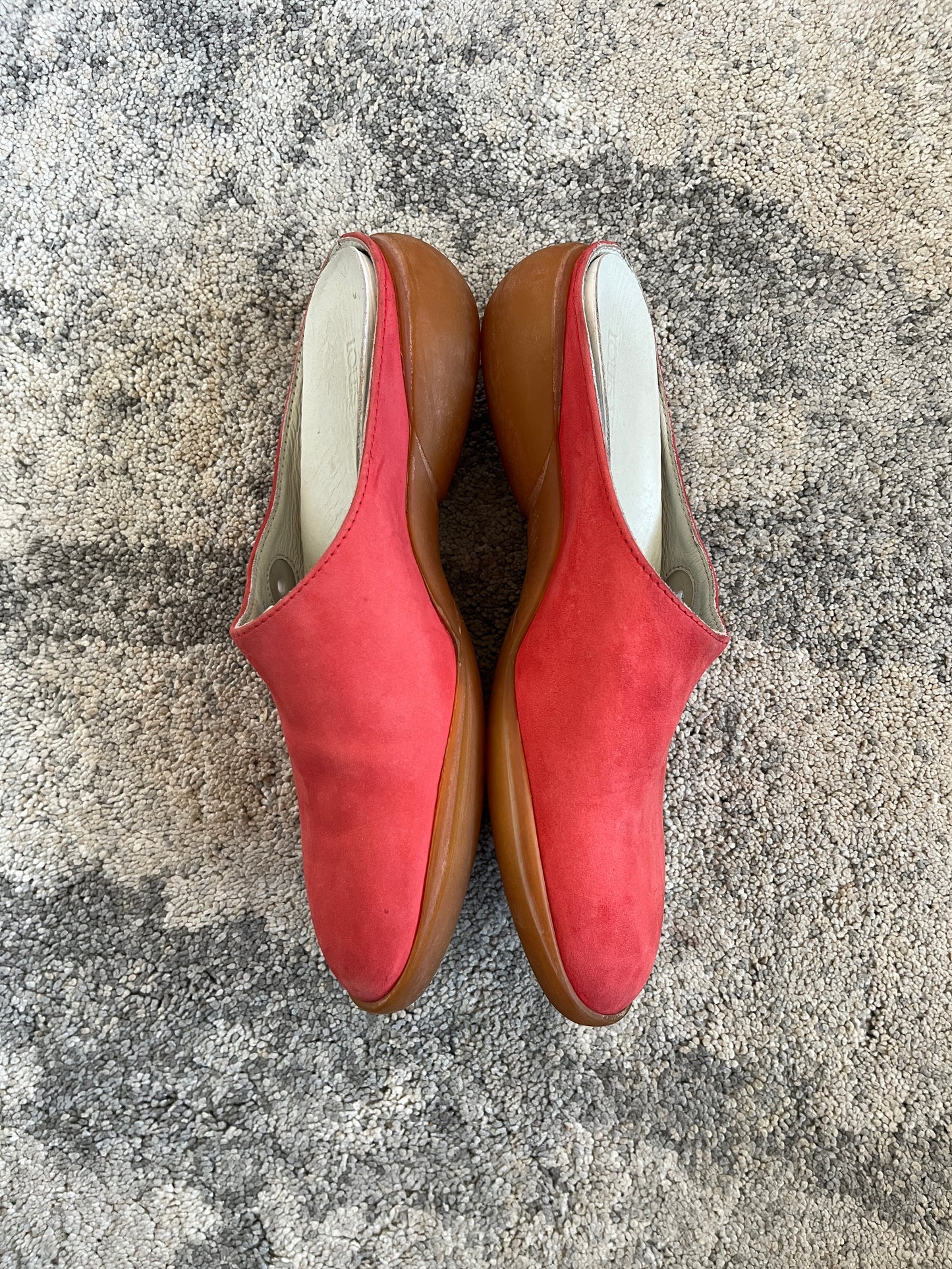 Louis Vuitton cup 2000 leather mules