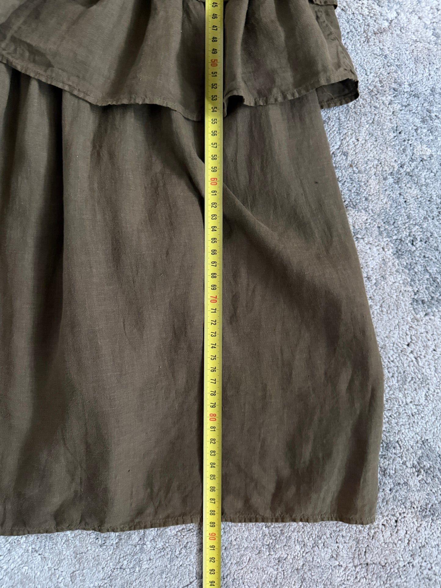 Prada SS1994 linen skirt
