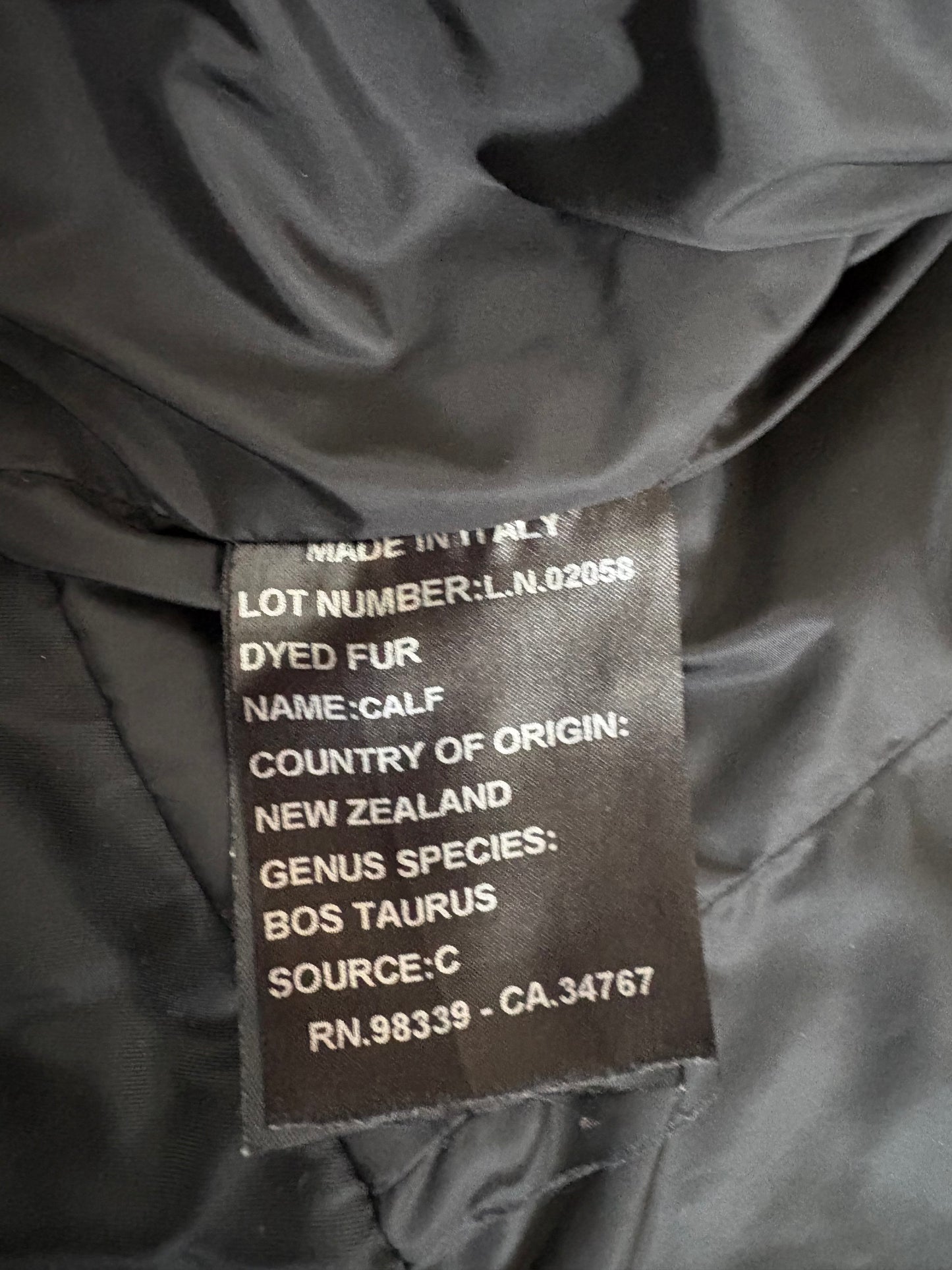 Prada 2000’s pony hair & nylon jacket