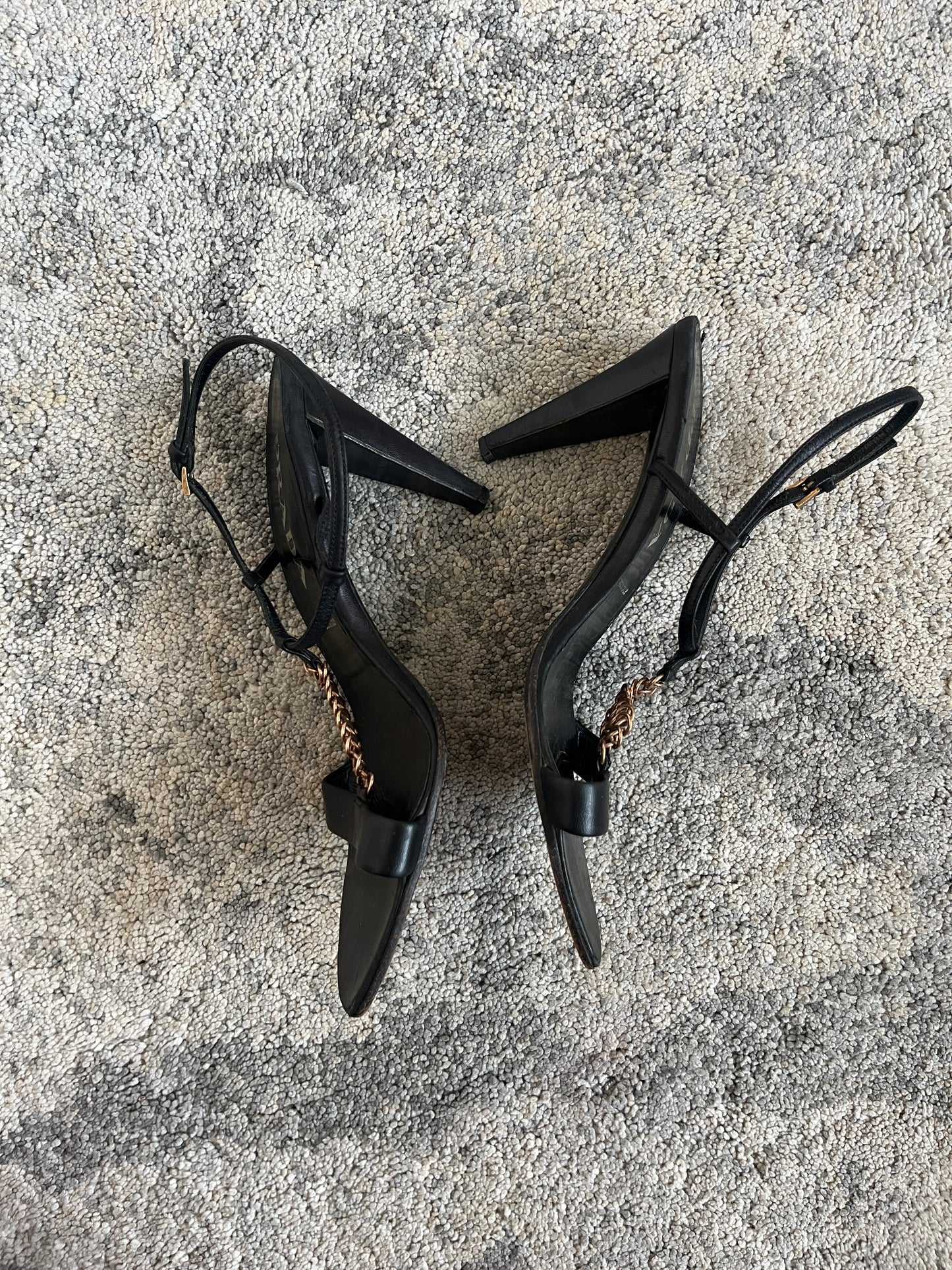 Prada 1990’s leather heels