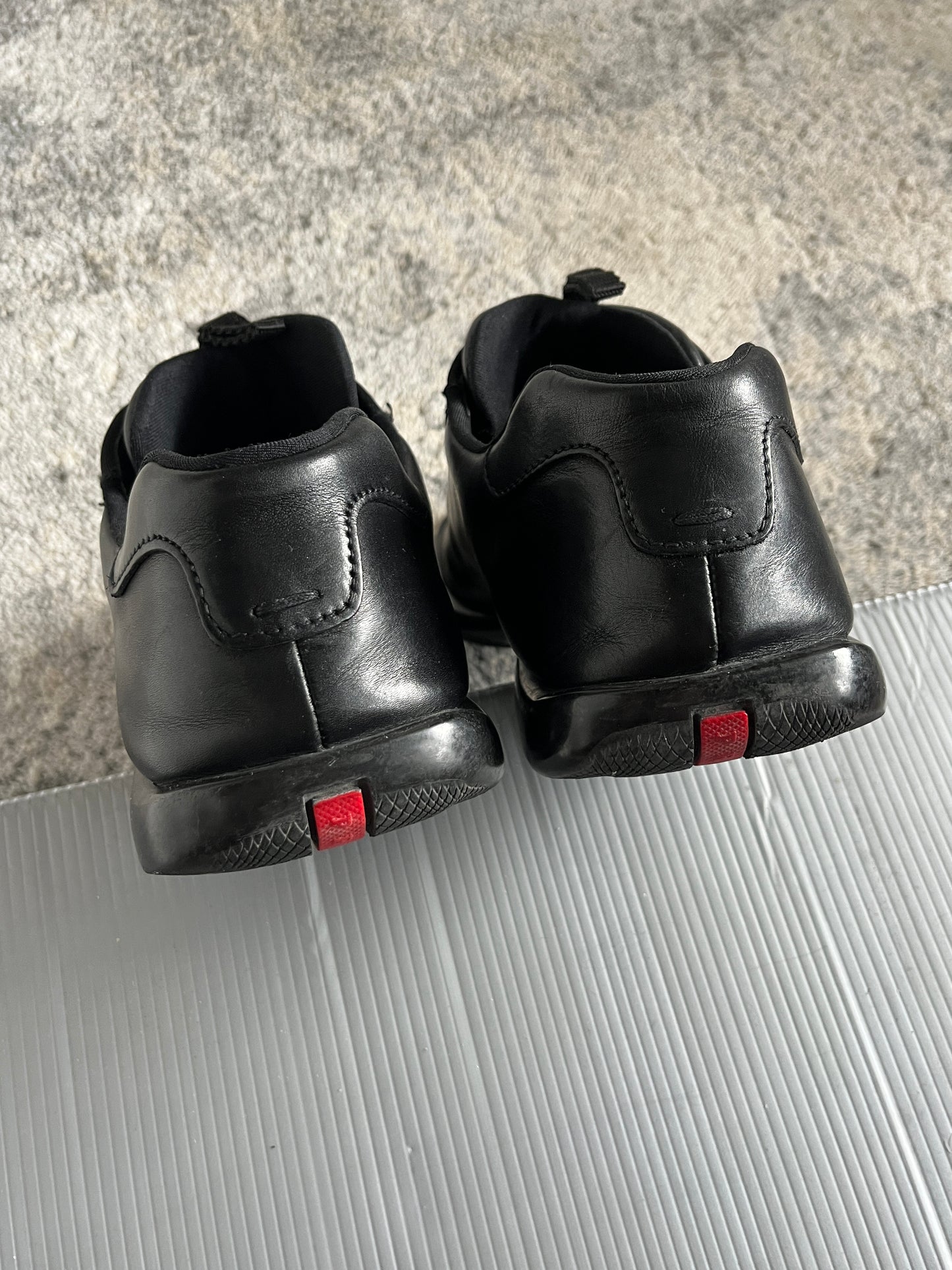 Prada SS2000 leather trainers