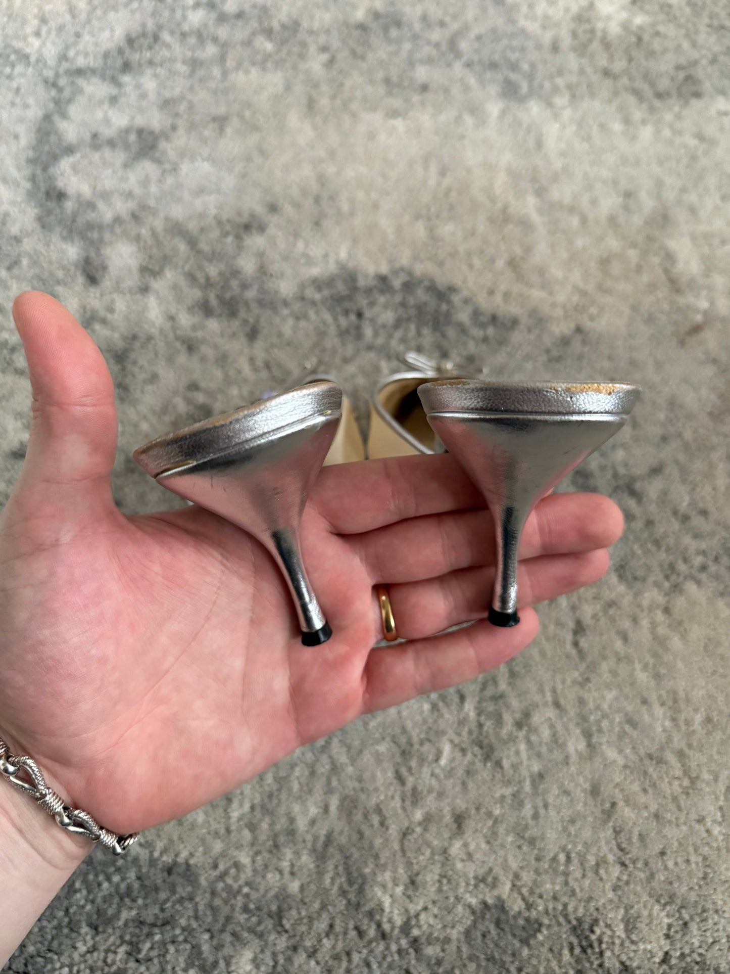 Miu Miu 1990’s crystals heels