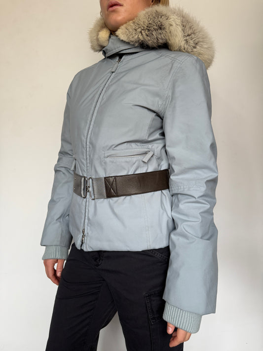 Prada 2000’s gore-tex padded jacket with removable hoods