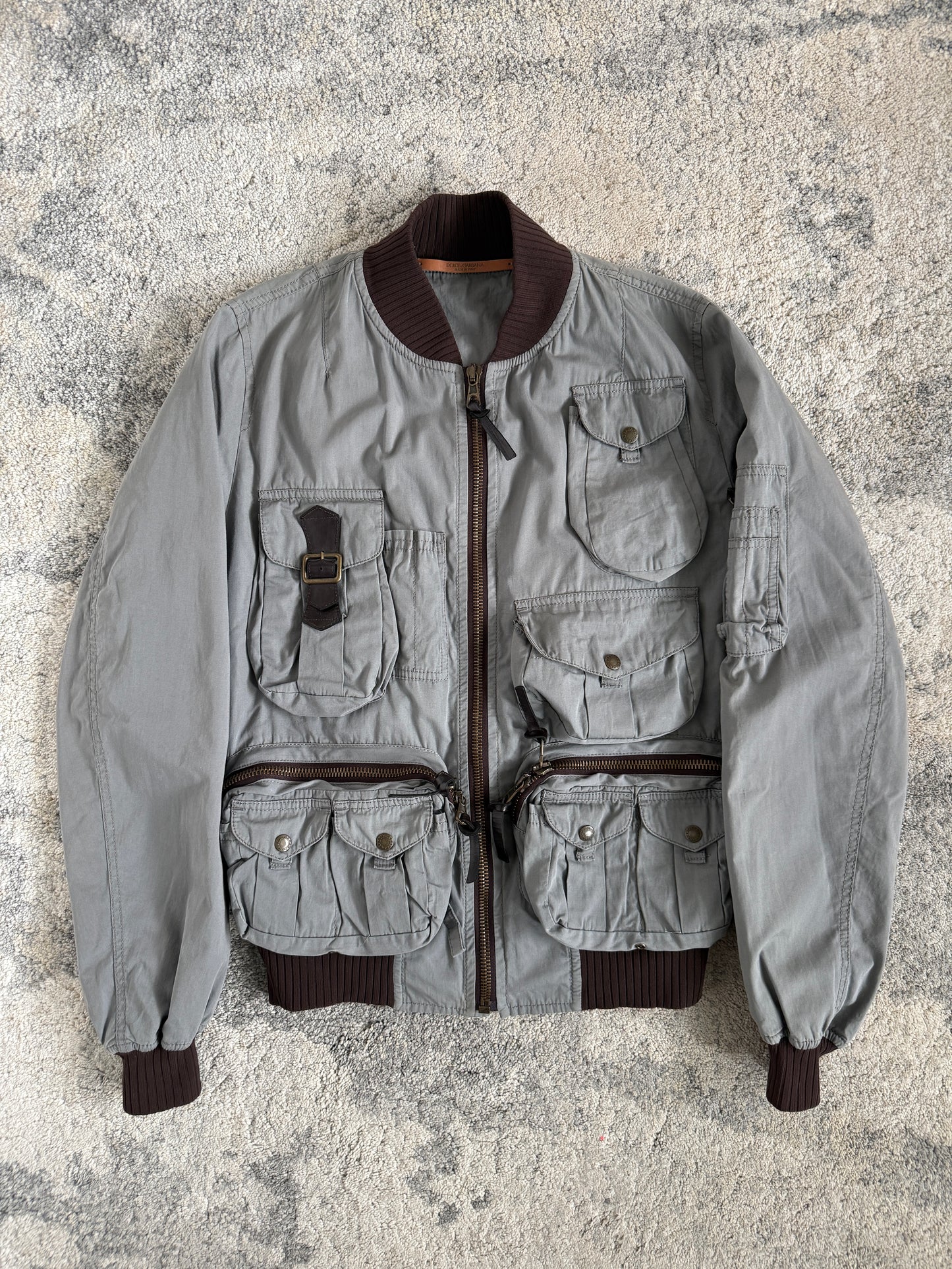 D&G SS2003 hunting cotton jacket