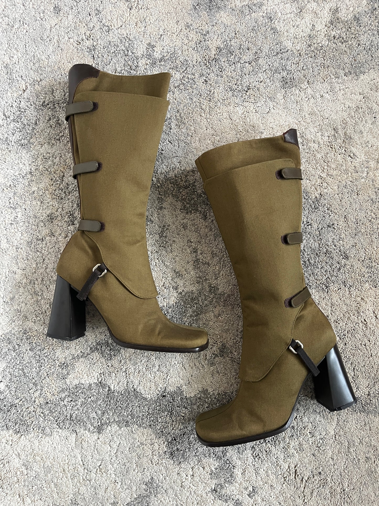 Prada FW1999 convertible pockets boots