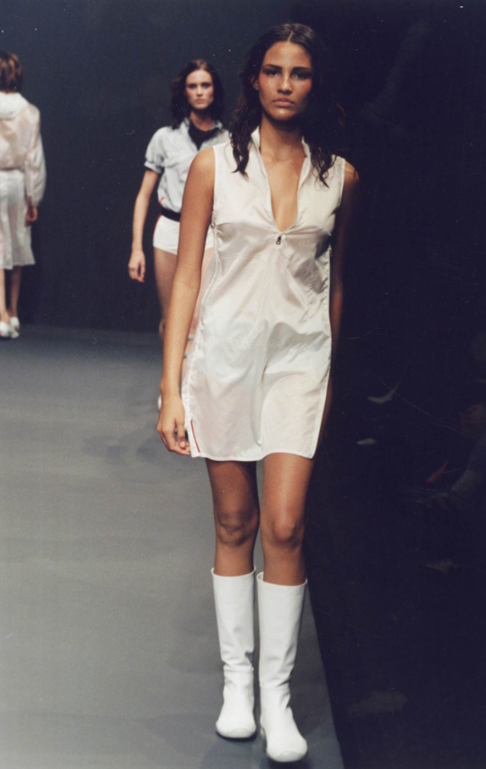 Prada SS1999 runway vibram leather boots