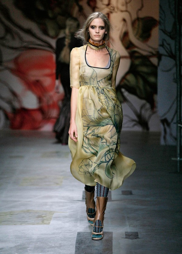 Prada SS2008 leather heels