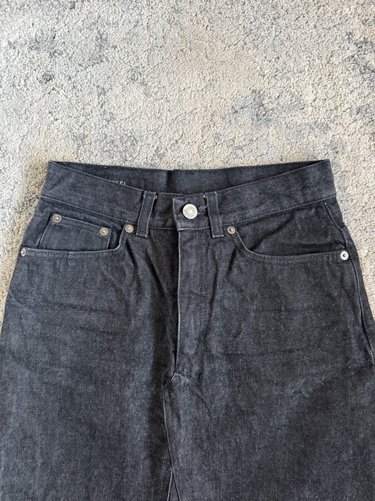 Gucci 1998 denim skirt by Tom Ford