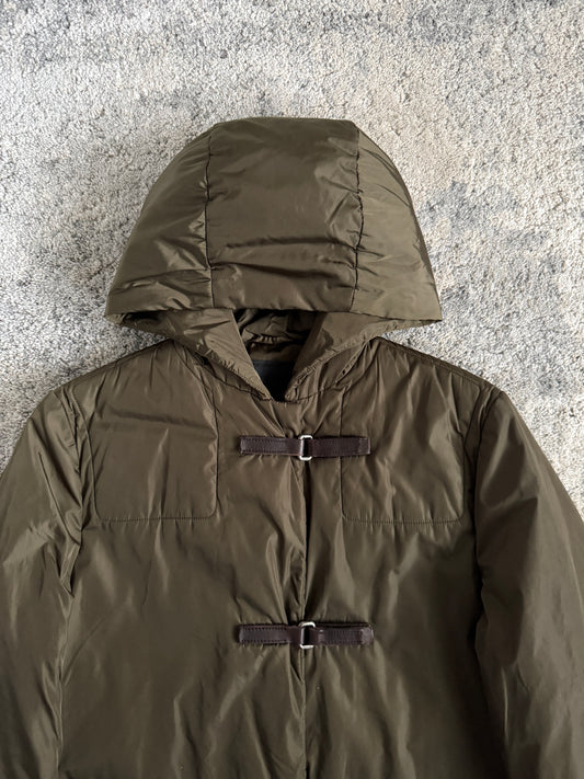 Prada FW1999 nylon padded long coat