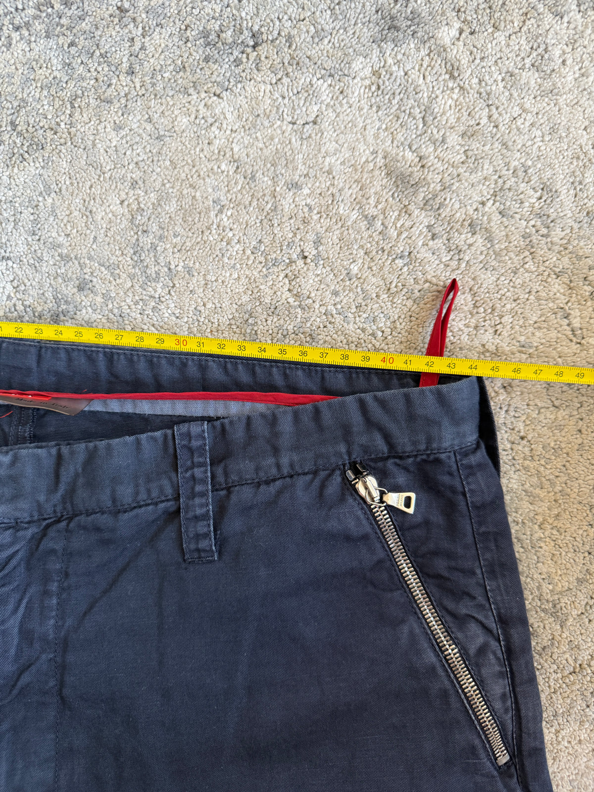 Prada 2000’s linen & cotton cargo pants