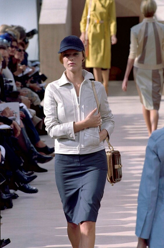 Louis Vuitton SS2000 leather jacket by Marc Jacobs