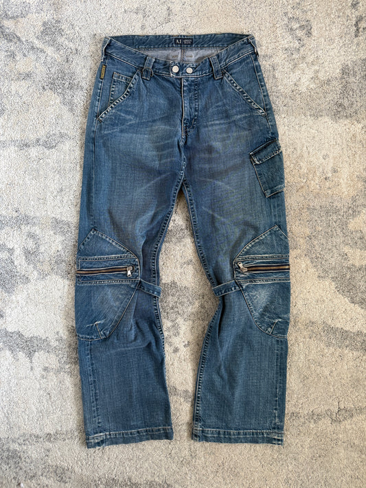 Armani jeans 2000’s bondage jeans