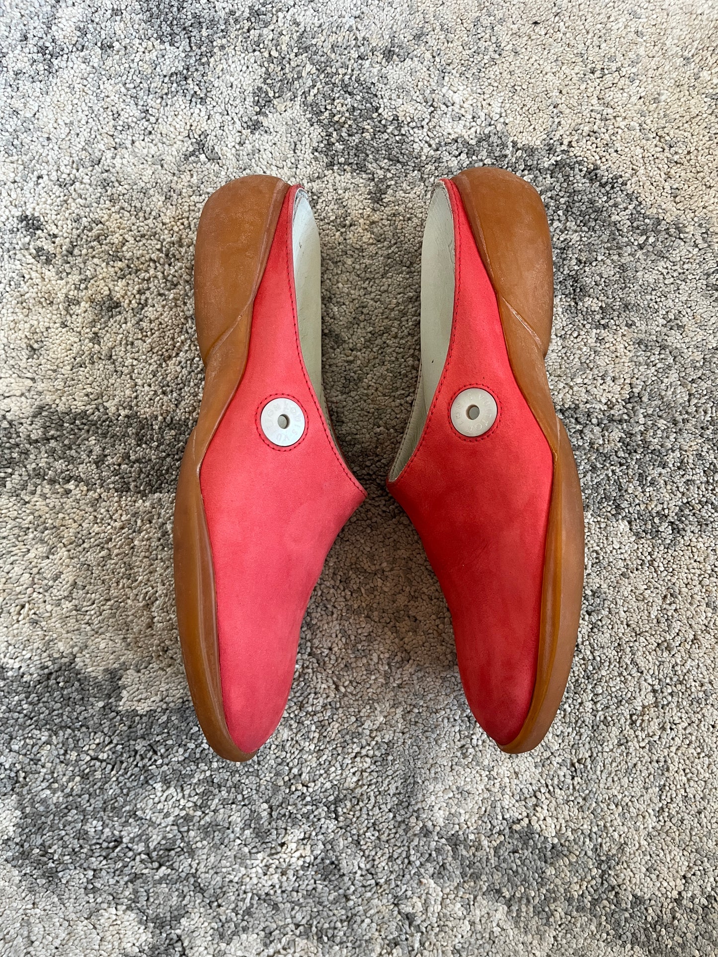 Louis Vuitton cup 2000 leather mules