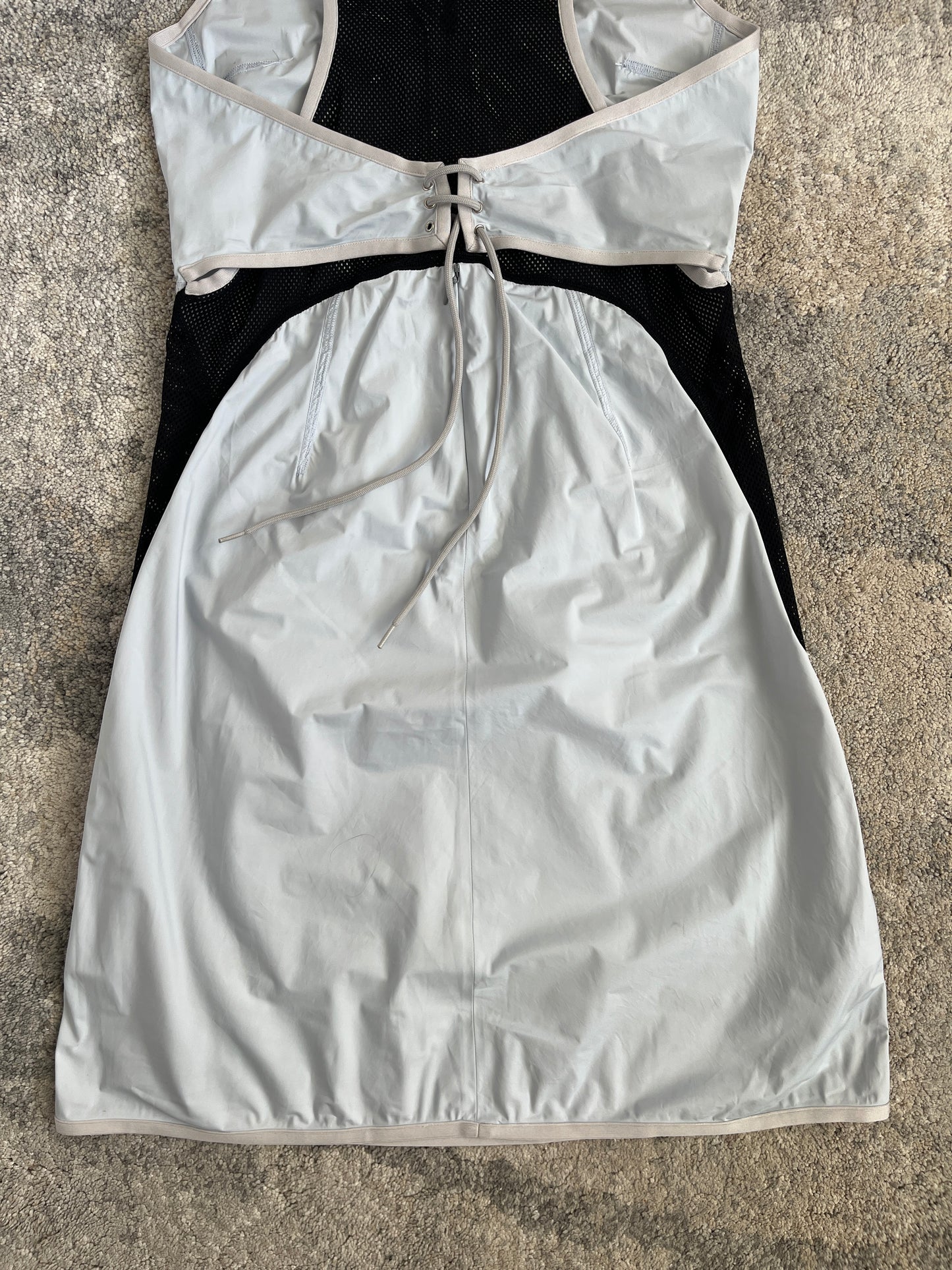 Prada 1999 nylon & mesh dress
