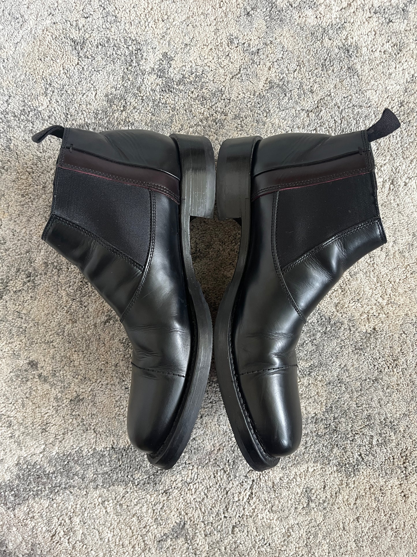 Miu Miu SS2001 leather Chelsea boots