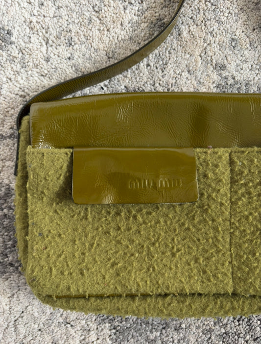Miu Miu 1999 patent leather bag