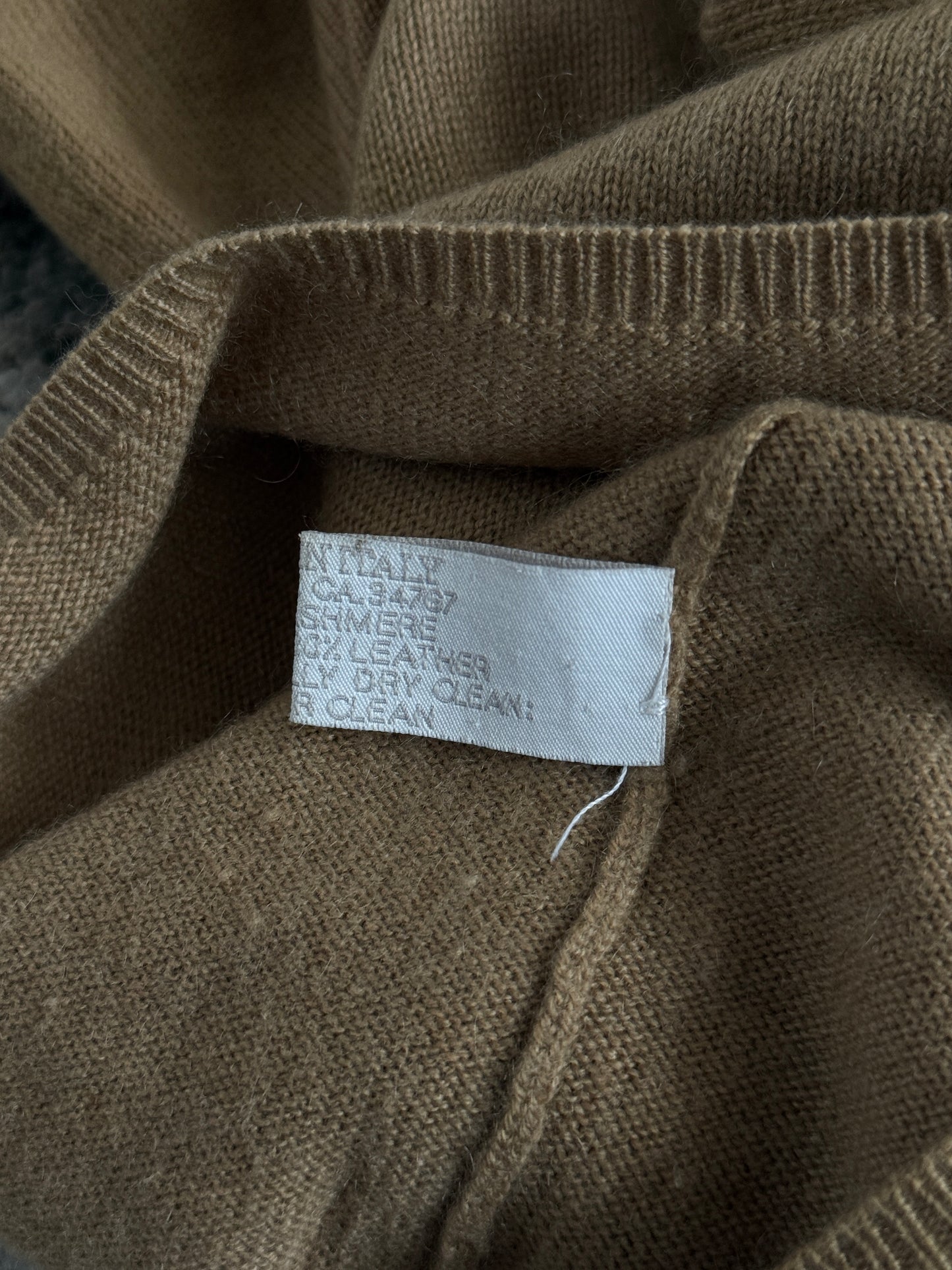 Prada FW1999 elbows pads cashmere turtleneck