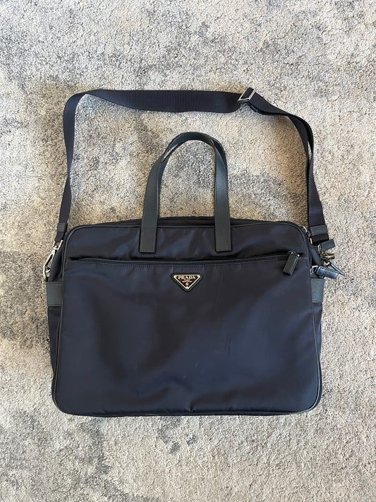 Prada 2010’s nylon briefcase bag