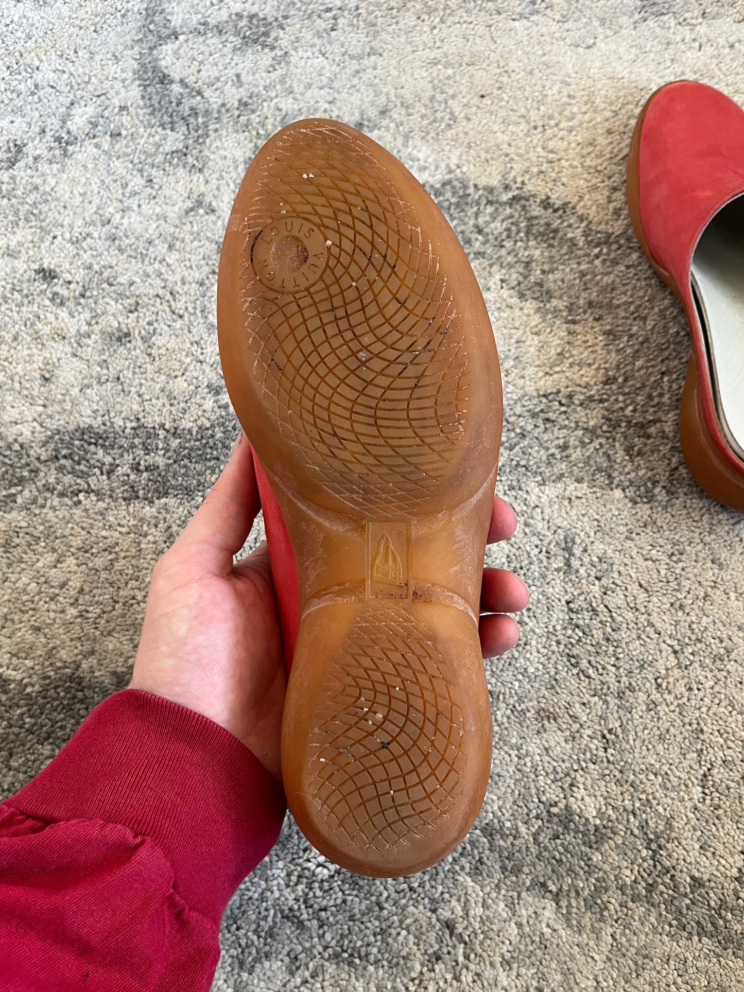 Louis Vuitton cup 2000 leather mules