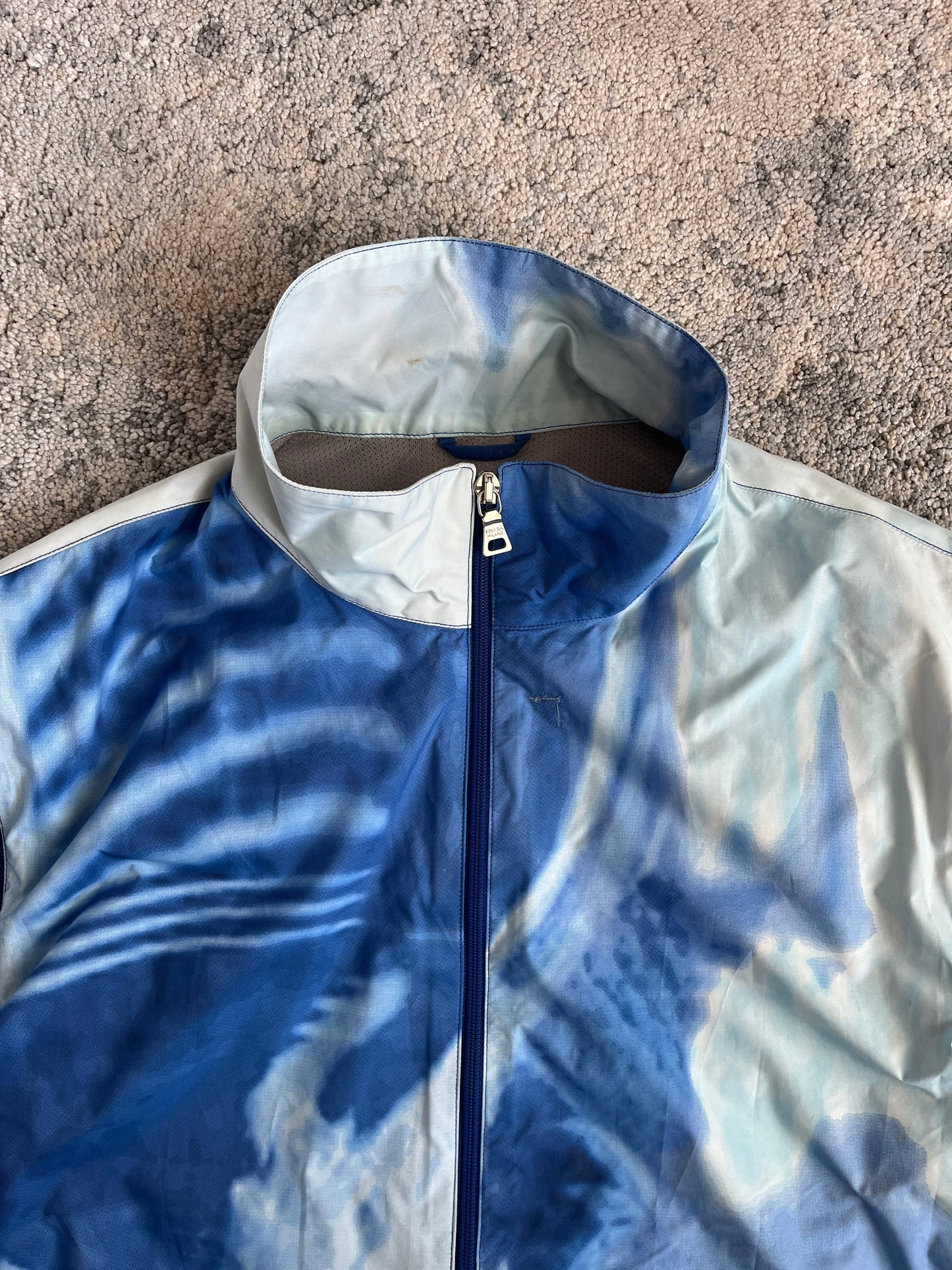 Prada SS2000 nylon print convertible jacket