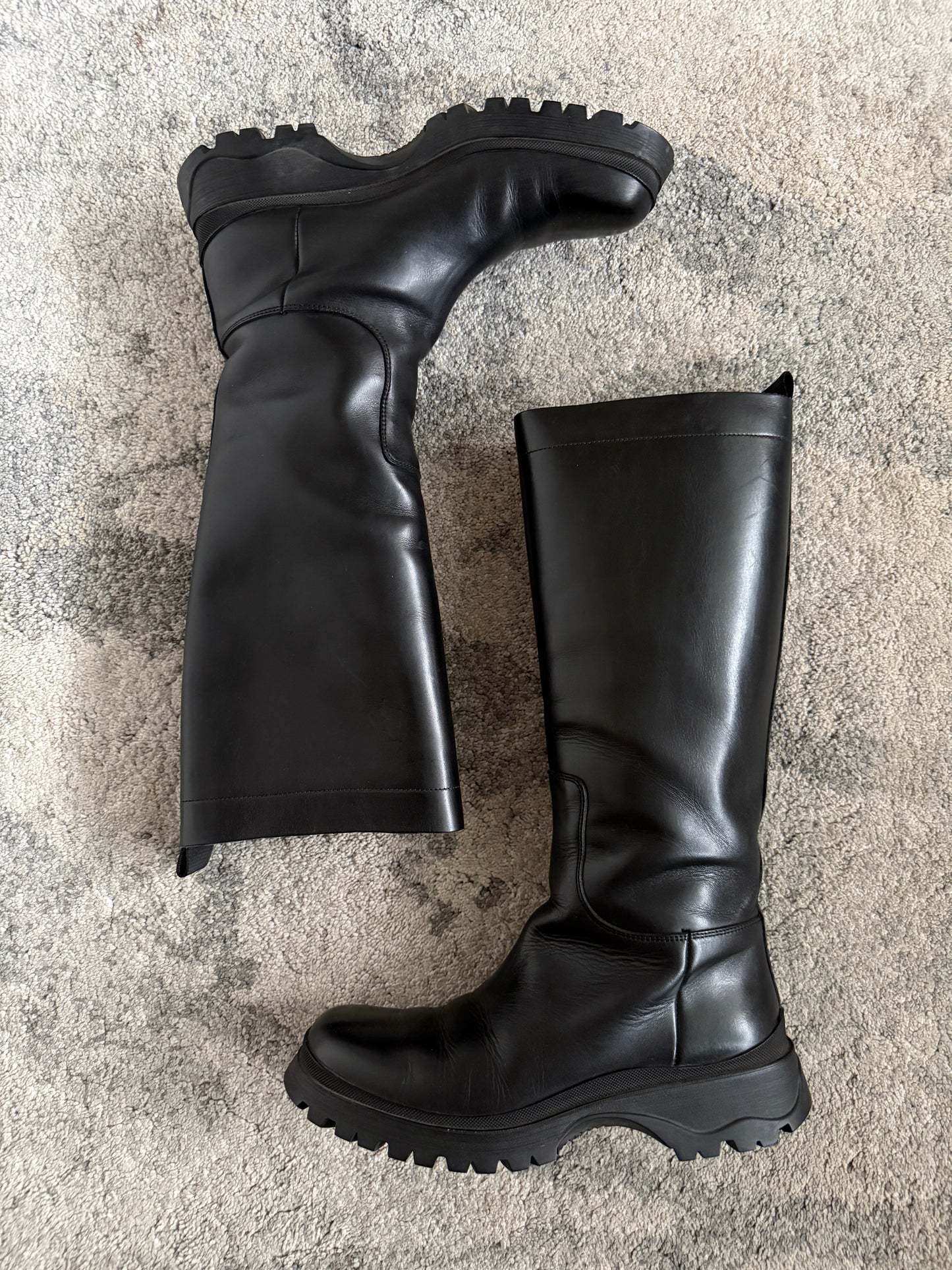 Prada FW2003 combats boots