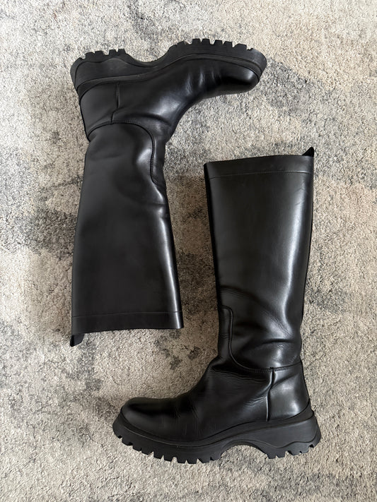 Prada FW2003 combats boots