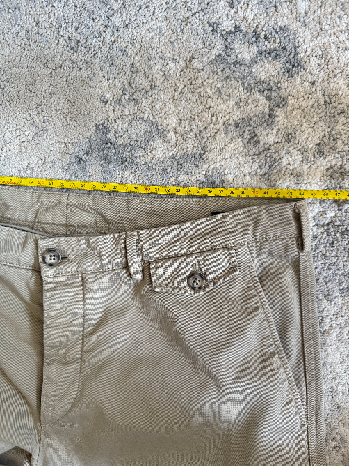 Prada 2000’s largo chino pants