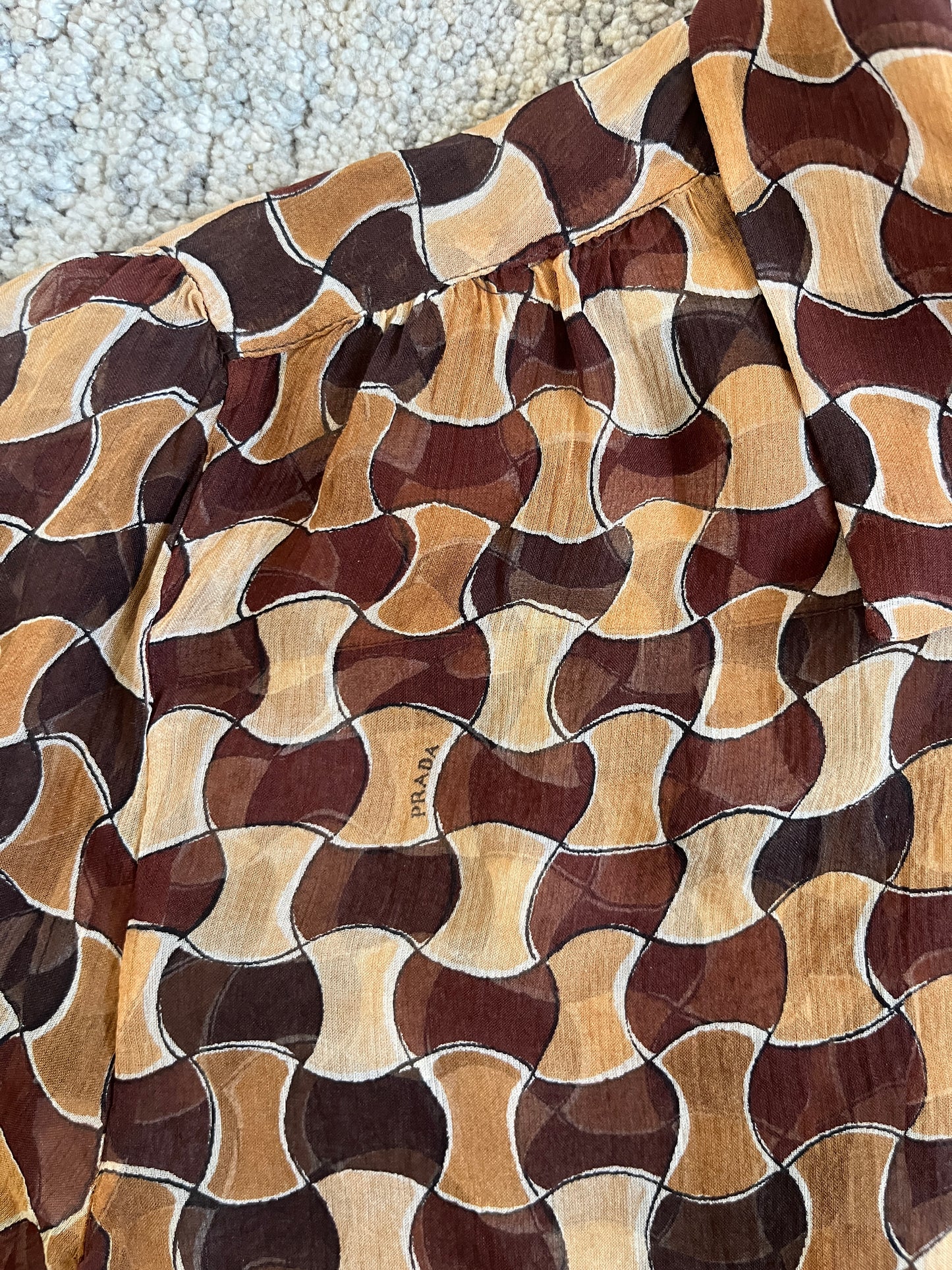 Prada 2000’s silk shirt