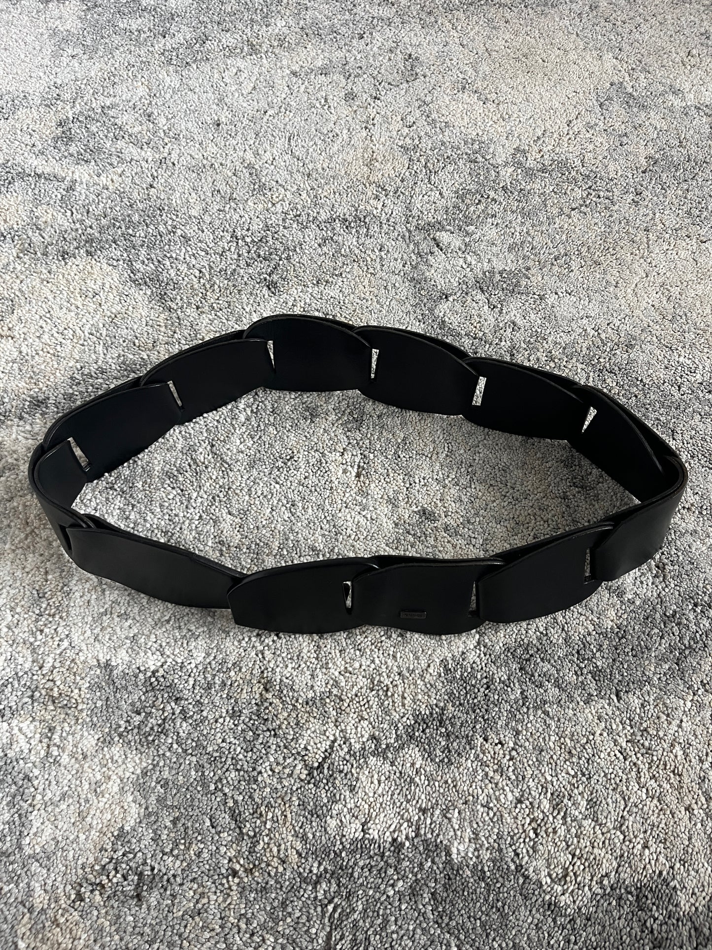 Gucci SS1997 leather belt chain