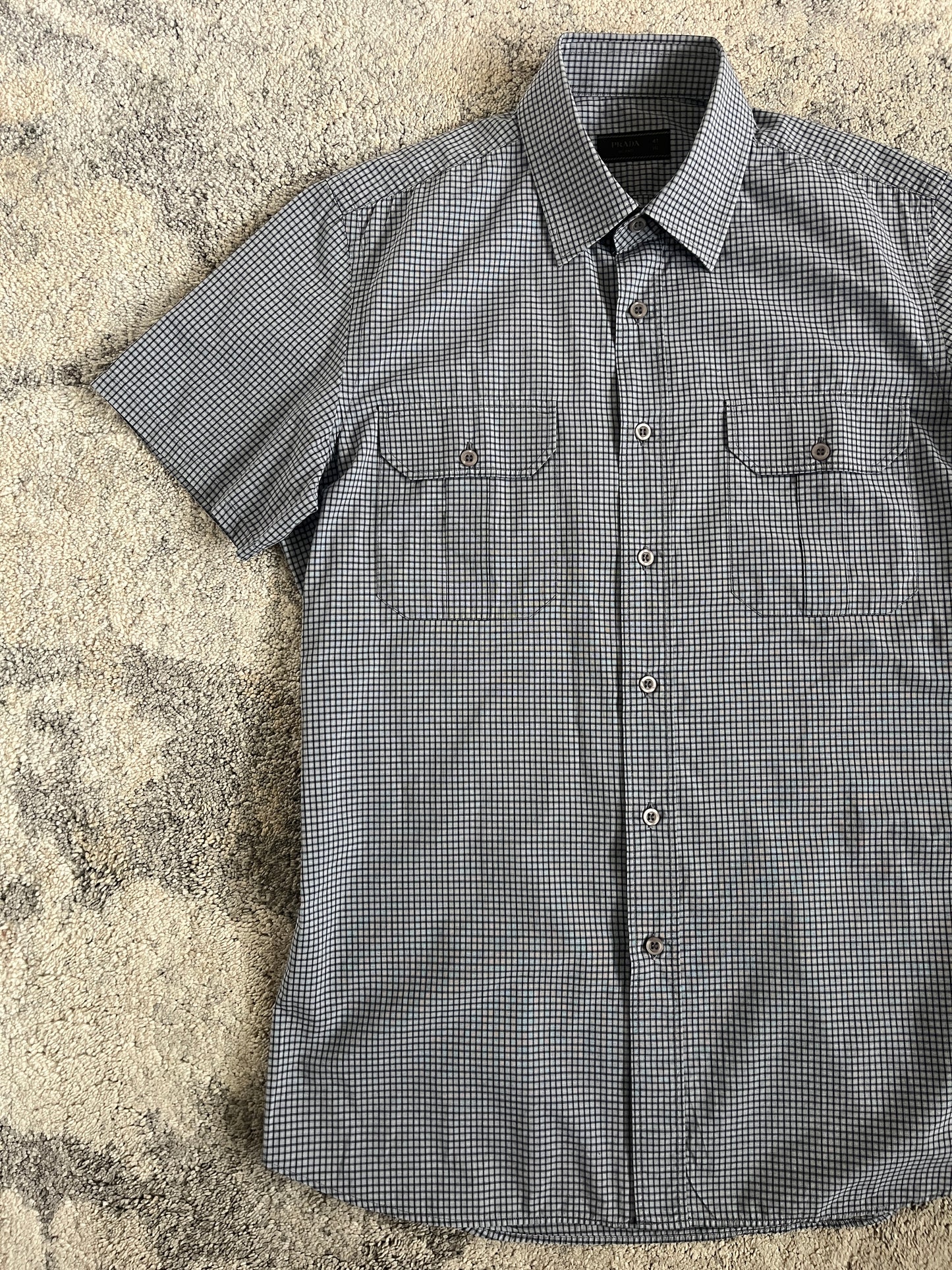 Prada 2009 cotton pocket shirt