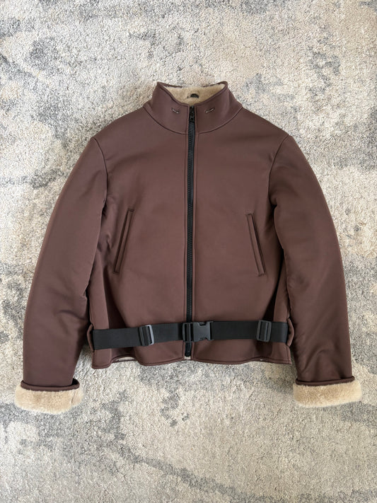 Miu Miu FW1999 jacket with faux fur liner