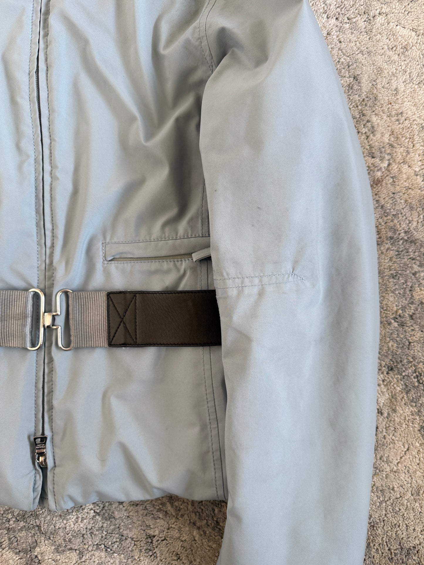 Prada 2000’s gore-tex padded jacket with removable hoods