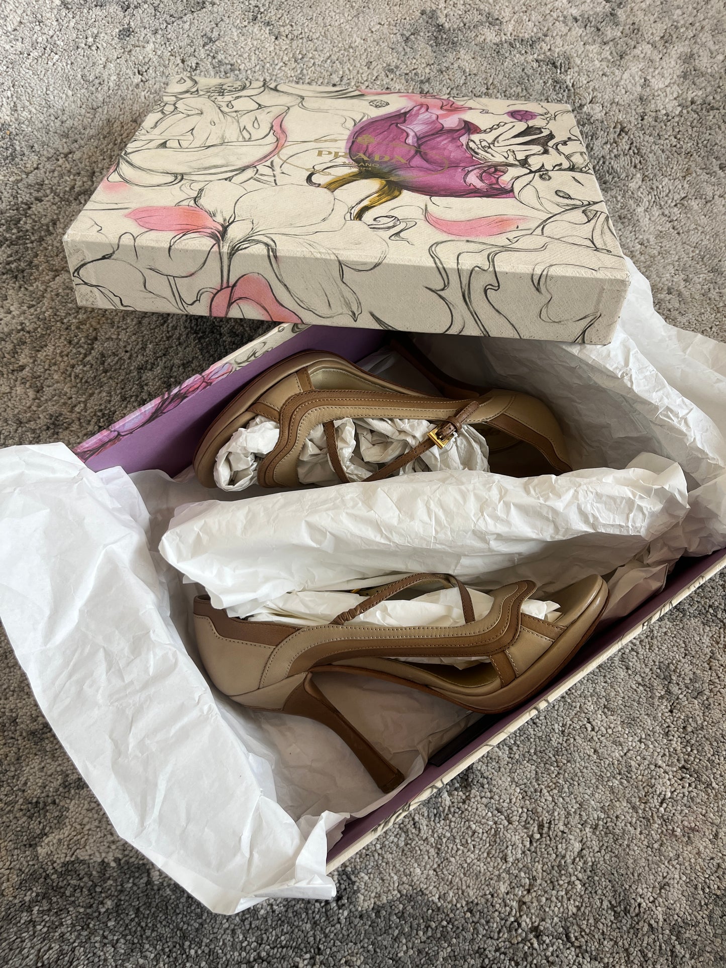 Prada SS2008 fairy leather heels