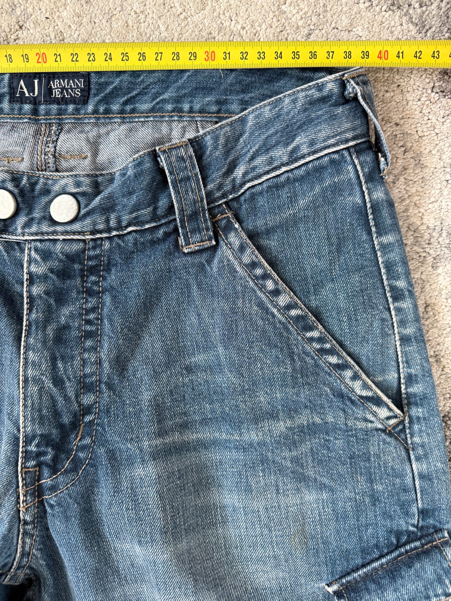 Armani jeans 2000’s bondage jeans