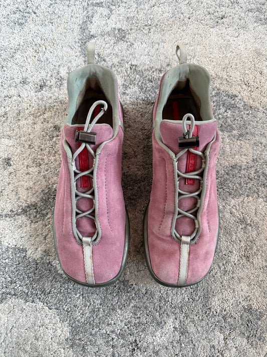 Prada SS2000 suede trainers