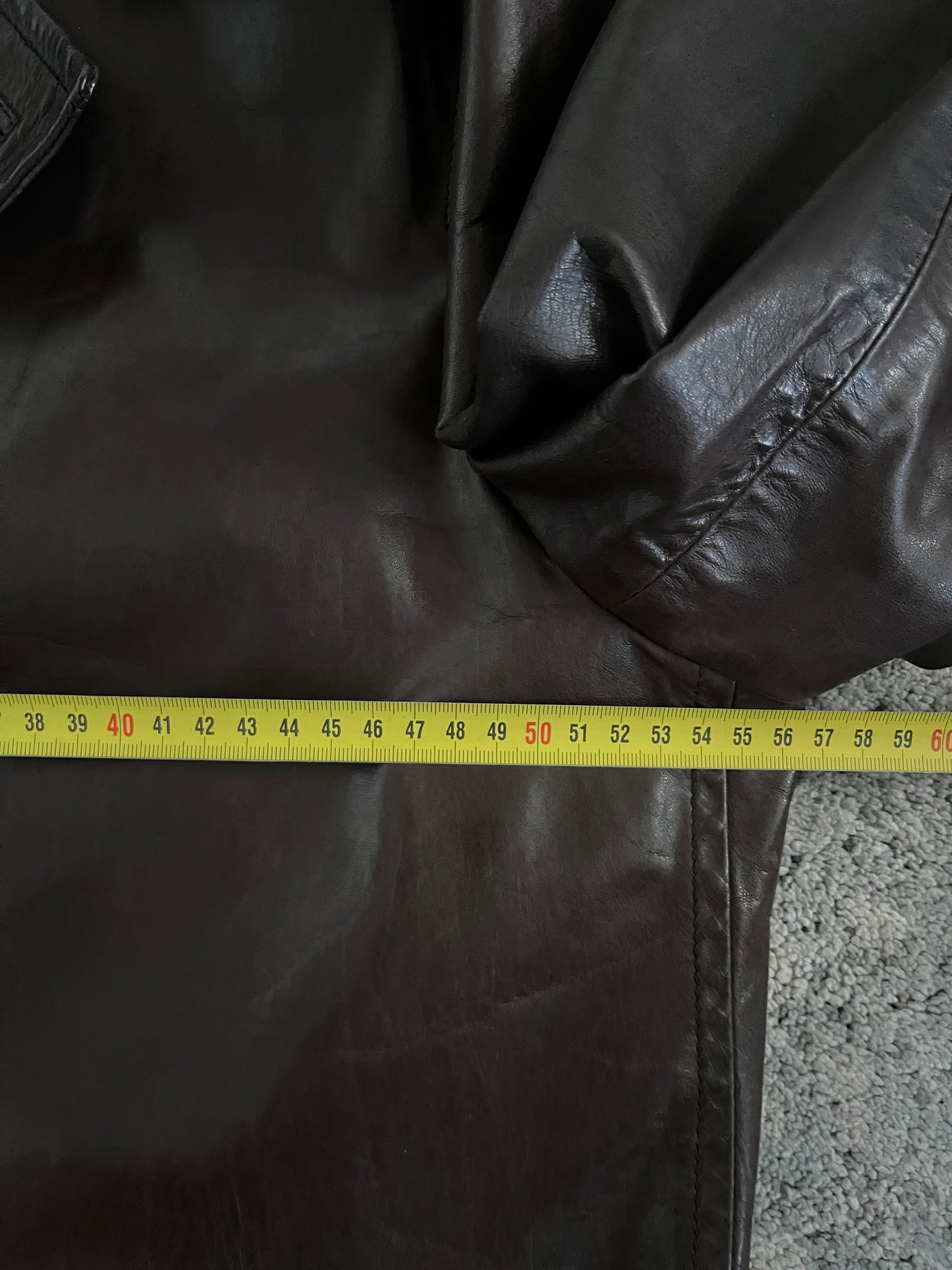 Prada FW1998 double breasted leather jacket