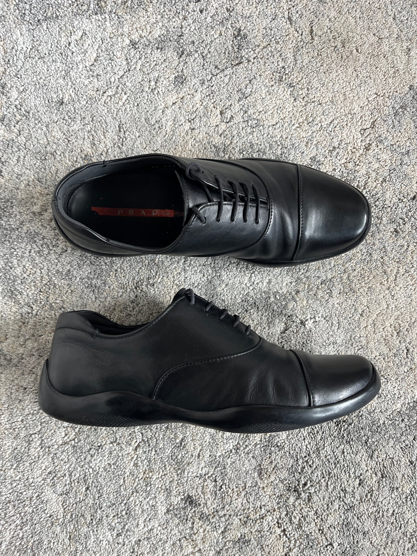 Prada SS1999 sport leather derby