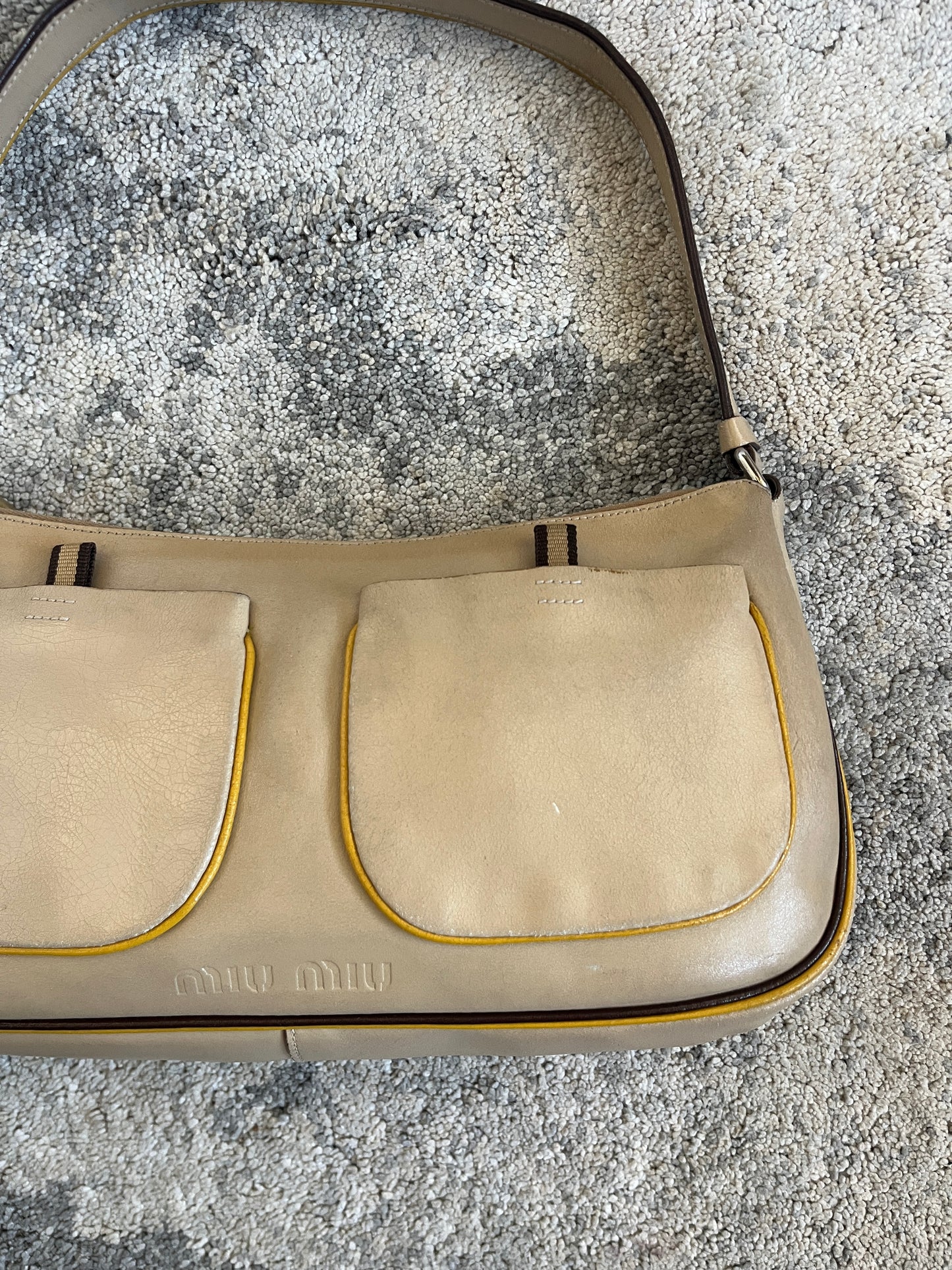 Miu Miu 1990’s leather handbag
