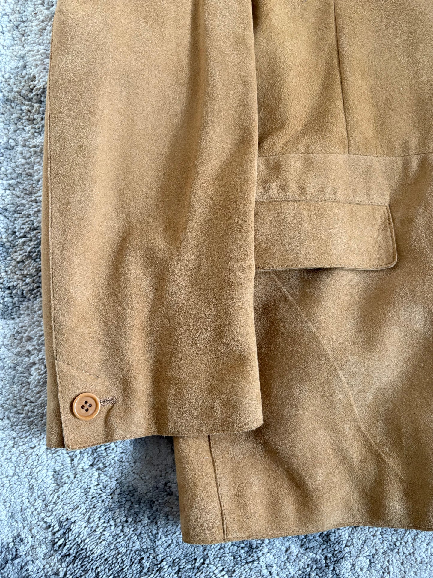 Miu Miu 2000 leather blazer jacket