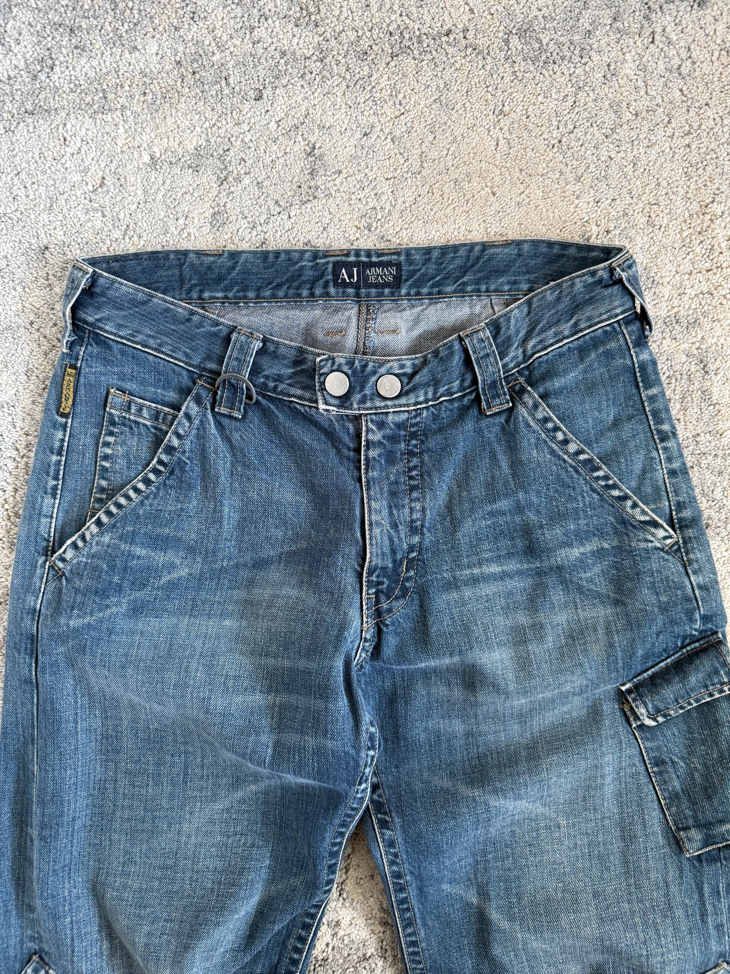 Armani jeans 2000’s bondage jeans