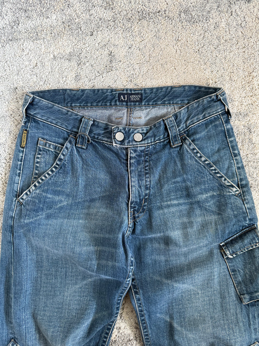 Armani jeans 2000’s bondage jeans