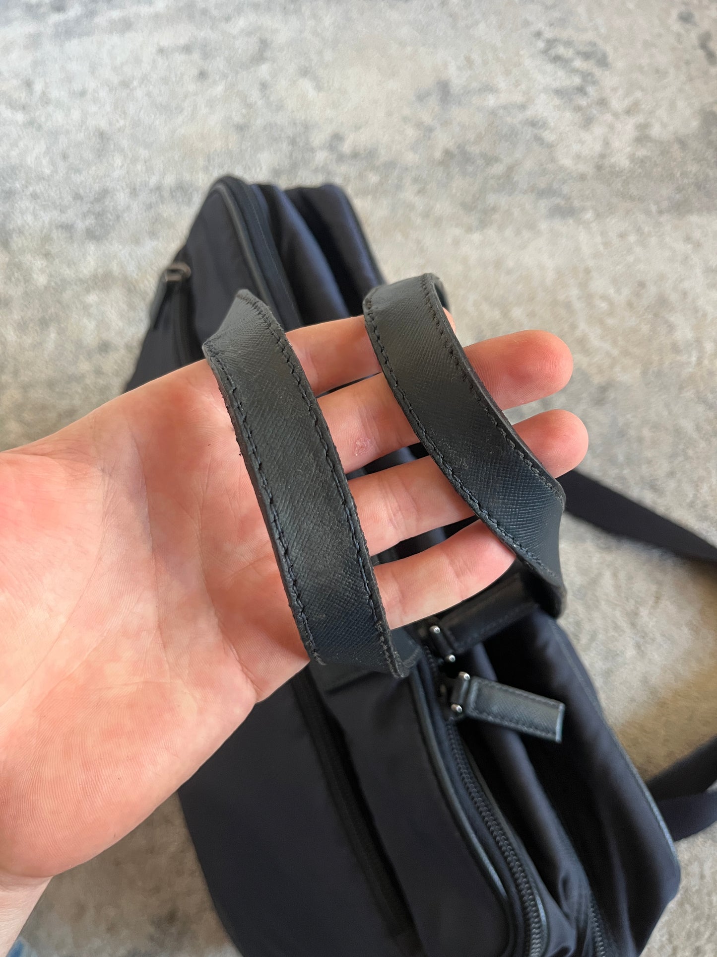 Prada 2010’s nylon briefcase bag
